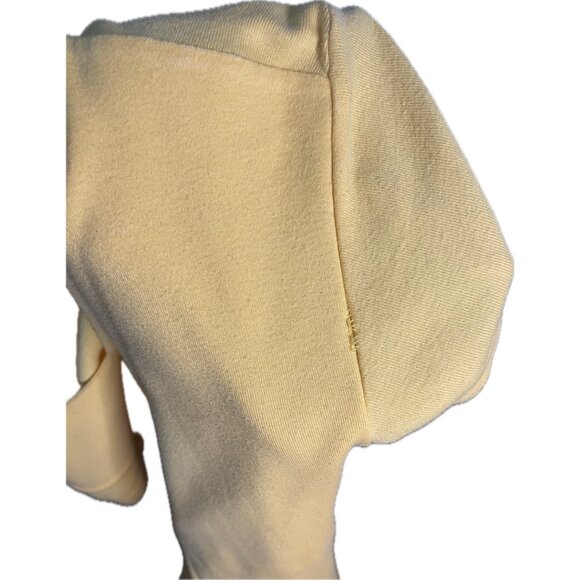 Aeropostale Womens Yellow V-Neck Tshirt Size Medium Vintage Short Sleeves - Picture 12 of 13